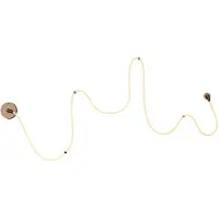 Lucide JANDERIN - Wandlamp - LED Dimb. - CCT - 1x48W 2200K/3300K - Handbewegingssensor - Champagne kleur - Vibes