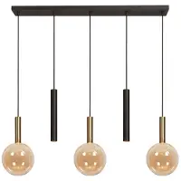 Lucide JOSIANE - Hanglamp - 3xG9 - Amber | Vibes