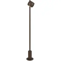 Lucide CAPRI - Vloerlamp Binnen/Buiten - LED - 1x8W 2700K - IP54 - Koffie | Essential