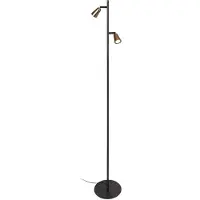 Lucide TIANA - Vloerlamp - 2xGU10 - Champagne kleur | Essential