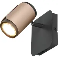 TRIO GILLAN spot zwart koffie - GU10 - 10 W