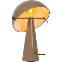 Lucide BARONE - Tafellamp - Ø 38 cm - 1xE27 - Taupe | Vibes