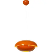 Lucide YOUNES - Hanglamp - Ø 40 cm - 1xE27 - Oranje | Essential