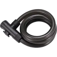 Bbb Cycling KeyGuard Cable - Fietsslot met 3 Sleutels - Lengte: 120CM - Dikte: 15MM - Kabelslot voor Stadsfiets, RaceFiets & Mountainbike - BBL-112