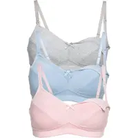 Bonprix Voedings bh zonder beugels (set van 3) met biologisch katoen maat 85