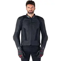 Alpinestars Missile V3, leren jas ,zwart/zwart ,58