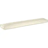 vidaXL Pallet Kussen Crème 200 x 40 x 8 cm Oxford Stof