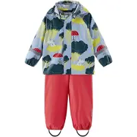 Reima Regenkleding m. Bretellen - PU - MOOMIN Splash - Luchtig B - - 4 jaar (104) - Regenkleding