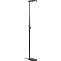 Lucide ORTOLAN - Vloerlamp - LED Dimb. - 2700K - Zwart | Essential
