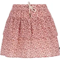 Like Flo strokenrok met panterprint roze Meisjes Polyester Dierenprint - maat 122/128
