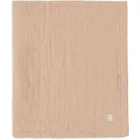 Jollein Baby Deken Wieg Jersey 75x100cm - Jacquard Biscuit - GOTS