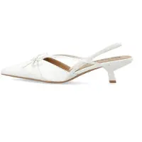 Bianco Slingpumps 'Kristin' wit