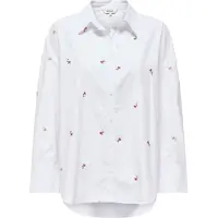ONLY Blouse 'ONLOregon' groen / rood / wit