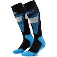 Cep Ski Merino Socks Tall 3.0, skisokken, heren, blauw