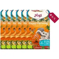 Yogi tea Happy Farming Bio - tray: 6 stuks