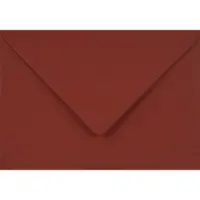 Netuno Gladde rode enveloppen A6 - 125 x 175 mm - B6 - 25 stuks - NK natgelijmde - 115 gram - Sirio Color -