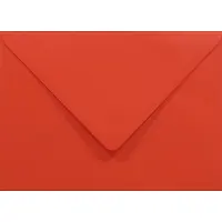 Netuno Gladde rode enveloppen A6 - 125 x 175 mm - B6 - 50 stuks - NK natgelijmde - 80 gram - Rainbow -