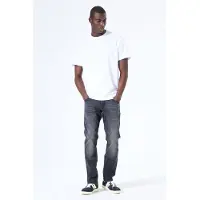 Garcia Russo heren Jeans, 31/34, Zwart, Tapered fit