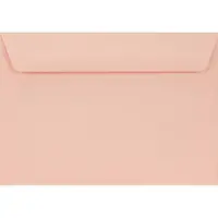 Netuno Gladde roze enveloppen C6 - 114 x 162 mm - A6 - 25 stuks - HK zelfklevend met plakstrip - 90 gram - Burano -