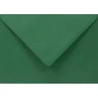 Netuno Gladde groene enveloppen A6 - 125 x 175 mm - B6 - 25 stuks - NK natgelijmde - 115 gram - Sirio Color -