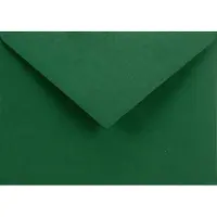 Netuno Gladde groene enveloppen C6 - 114 x 162 mm - A6 - 25 stuks - NK natgelijmde - 115 gram - Sirio Color -