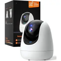 Core Huisdiercamera - Beveiligingscamera - Babyfoon Met Camera - Zwart/Wit - 10cm x 9cm x 9cm