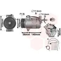 VAN WEZEL 3700K428 Aircopomp