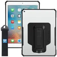 Armor-X Hoes Shockproof Strap Zwart Geschikt voor Apple iPad 10.2 (2019/2020/2021)