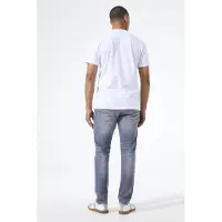 Garcia Russo heren Jeans, 28/30, Grijs, Tapered fit