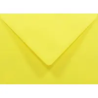 Netuno Gladde gele enveloppen A6 - 125 x 175 mm - B6 - 50 stuks - NK natgelijmde - 80 gram - Rainbow -
