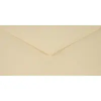 Netuno Gladde crème enveloppen DL - 110 x 220 mm - 25 stuks - NK natgelijmde - 115 gram - Sirio Color -