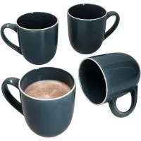 MamboCat Set van 4 koffiemokken Linus Blauw - 403930