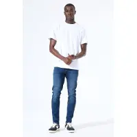 Garcia Rocko Heren Slim Fit Jeans Blauw