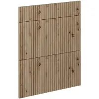 Vicco R-Line Keukenfront – 59.6 x 70.4 cm meubelfront voor de onderkast met lades Artisanaal eiken
