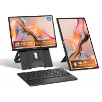 Blackview Table 9 Portable Monitor + Toetsenbord - 16 Inch Full HD Draagbare Monitor - Draagbaar Scherm met USB-C & HDMI - Plug & Play - Incl. Beschermhoes