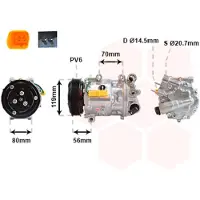 VAN WEZEL 4000K322 Aircopomp