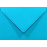 Netuno Gladde blauwe enveloppen C6 - 114 x 162 mm - A6 - 50 stuks - NK natgelijmde - 80 gram - Rainbow -