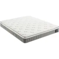 Vente-unique Set 160 x 200 cm licht naturel kofferbed + pocketverenmatras met traagschuim topmatras dikte 21cm - VITOGO van YSMÉE
