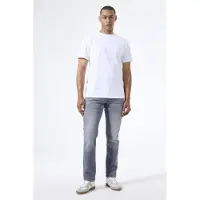 Garcia Russo heren Jeans, 27/30, Grijs, Tapered fit