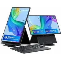 Blackview Table 10 Portable Monitor + Toetsenbord - 23,8 Inch Full HD Draagbare Monitor - Draagbaar Scherm met USB-C & HDMI - Plug & Play