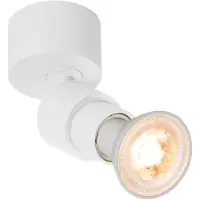 SLV LED Plafond- Wandlamp | 1X GU10 Max 6W | IP20 Dimbaar | PURI 2.0