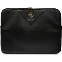 GUESS Mouw GUCS14ZPGSTEGK 14" czarny/zwart Driehoek 4G (14"), Laptoptas, Zwart