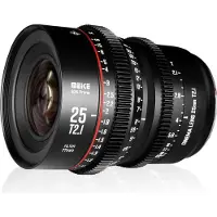 Meike 25mm T2.1 S35 Prime Canon EF-mount objectief