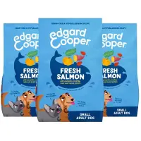Edgard & Cooper 3x Hondenvoer Droog Adult Small Zalm 3 kg