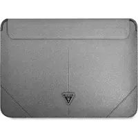 GUESS Sleeve GUCS16PSATLG 16 quot; zilver (16", Universeel), Laptoptas, Zilver