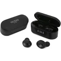 GUESS True Wireless Universele Bluetooth In-Ear Oordopjes - Zwart