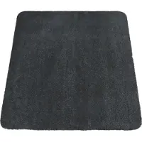 Prima - Schoonloopmat - Deurmat - Droogloopmat - zwart - antraciet - 80x90cm - uitwasbaar - antislip