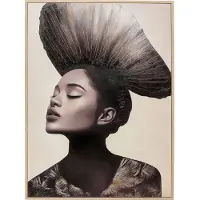 Kare design Schilderij Aesthetic vrouw links 90x120cm