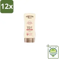 Hawaiian Tropic – Zonnebrand Lotion – Satin Protection Ultra Radiance – SPF - Voordeelverpakking - 12 stuks - Zonbescherming - Zonlotion