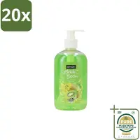 Sence 20 x – Handzeep – Splash To Bloom Kiwi – 500 ml - Grootverpakking - Handzeep - Handwas - Kiwi Geur - Hygiëne - Huidverzorging